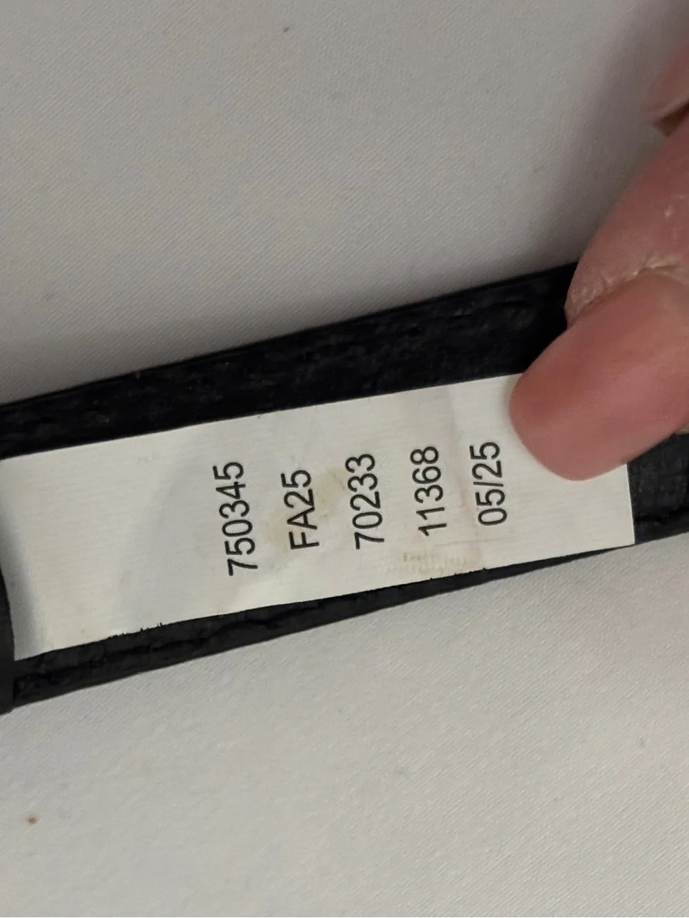 Black Belt in Women’s XL